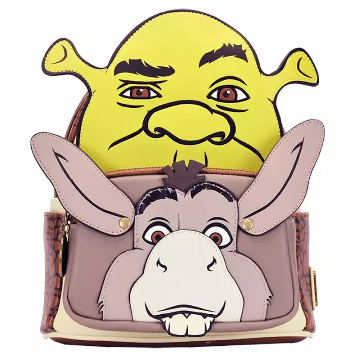 Mochila Shrek & Donkey Shrek Loungefly 31cm - 1