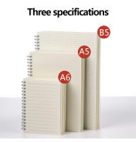 Cuaderno De Tareas A5 A6 B5 Con Espiral Para Diario De Cuadernos De Escuela Papel Líneado DOT Blanco Cuadrícula Grid Libro De Dibujo Para Suministros De Papelería - details 2
