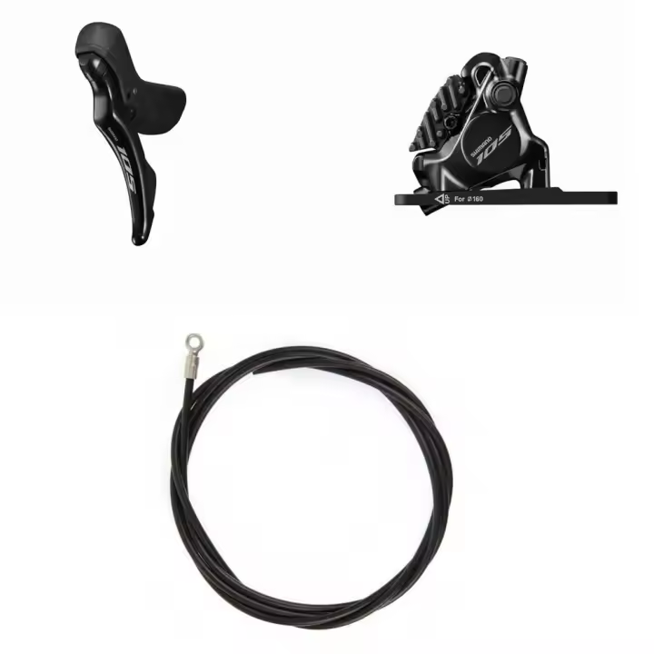 Shimano Freno Delantero 105 St-r7120+br-7170 Plateado - 1