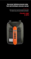 Bomba de aire eléctrica para barco SUP, dispositivo inteligente de doble etapa para tabla de Paddle al aire libre, 12V, 16/20 PSI bomba de aire eléctrica SUP - details 5