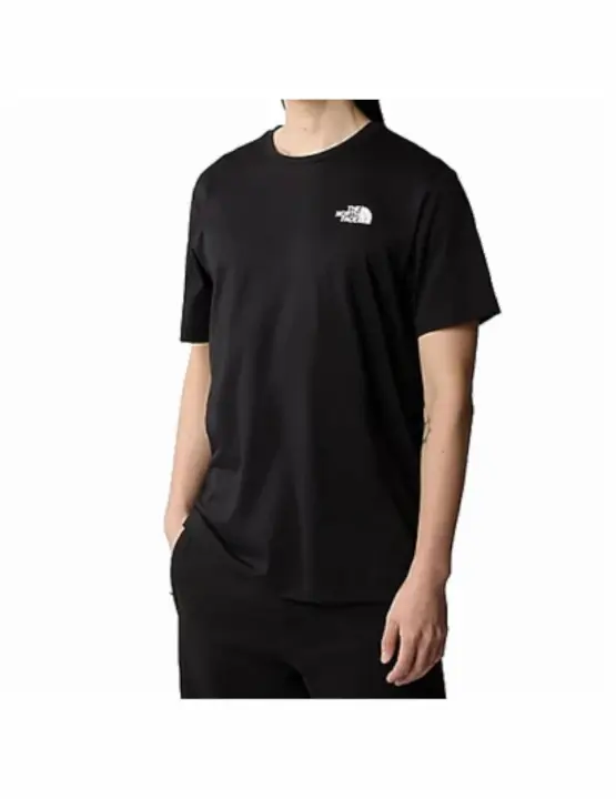 Camiseta para Hombre de Algodón - The North Face Box - Color Negro - 1