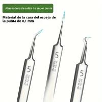 Aguja De Acné Ultra-fina Número 5 Alemana Para Eliminar Blackheads Y Puntos Negros Herramienta Especial De Belleza Para El Rostro Uso En Salones De Salud - details 4