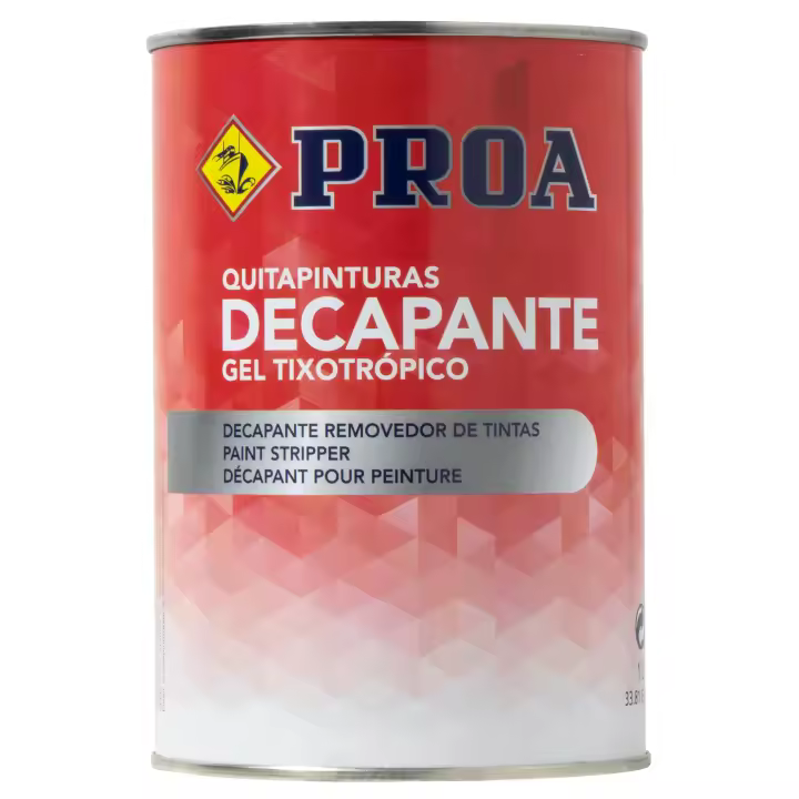 QUITAPINTURAS DECAPANTE EN GEL. 1 litro. Elimina pinturas y barnices sin esfuerzo. PROA. - 1