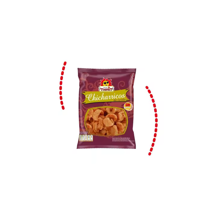Tosfrit Aperitivos Chicharricos Originales - Caja de 12 Unidades de 60g - Cortezas de Cerdo Fritas - Sin gluten - 1