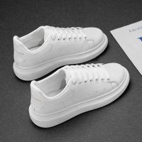 Zapatos De Cuero Blanco Para Hombre Zapatillas Deportivas Transpirables Plataforma Casual Para Caminar Y Correr Zapatos De Tenis Para Mujer - details 21