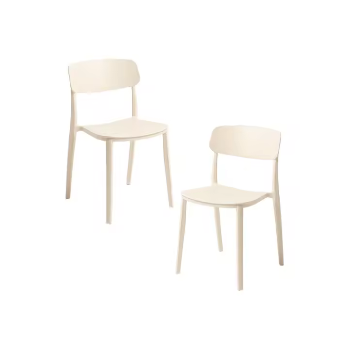 Pack 2 Sillas Bri - Beige - 1