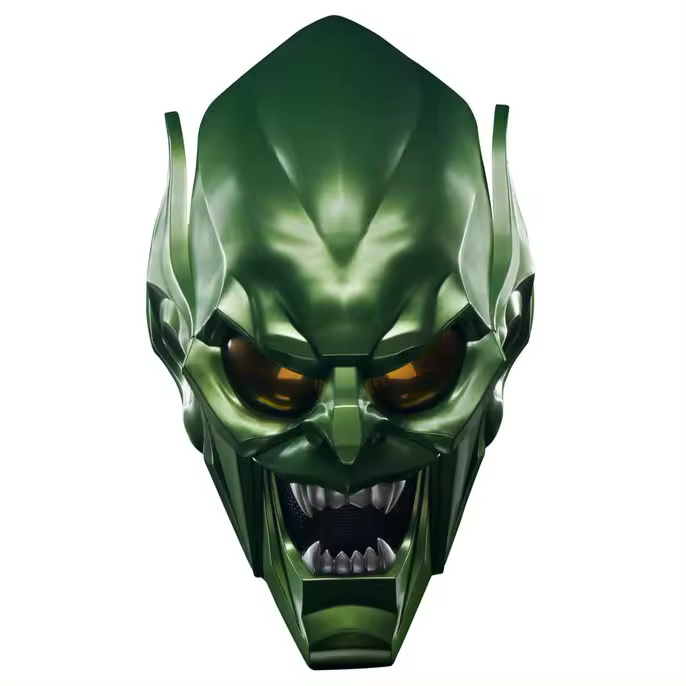 Casco Premium Duende Verde Spiderman No Way Home MarvelFigura  Coleccionable - Idea de Regalo- Mercancia Oficial - Juguetes para Niños y Adultos - Movies Fans - Muñeco para Coleccionistas y Exposición - 1