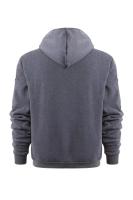 Sudadera con capucha y cremallera para hombre, chaqueta deportiva informal de talla grande, para otoño e invierno - details 17