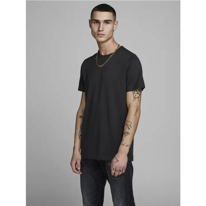 Pack 2 Camisetas Basicas Jack & Jones Cuello Redondo Modelo Jacbasic - 1