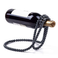 Nueva Collar De Perlas Soporte De Botella De Vino Colgante De Resina Metálica Lujo Decoración De Escritorio Hogar Ecológico - details 4