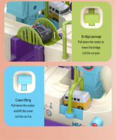 Juego De Carriles Para Coches Y Trenes Educativo Para Niños Con Modelos De Animales Y Espacio Rocket Interactivo ABS No Requiere Baterías Adecuado Para Edad 6-12 Años - details 6