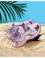 Sandalias De Verano Para Niñas Antideslizantes Transpirables Con Suela Deporte Suave Bajo Colisión Prevenido Ligero Para Playa - details 9