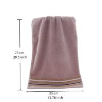 Toallas De Rostro Pura Algodón Para Adultos 2/3 Piezas Lavables Máquina Absorbentes Y Suaves Conjunto De Toallas De Baño Y Lavado - details 6