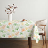 Mantel Hule PALMA de Valentia Home | Estampado Antimanchas | Repelente de Agua | Protección Duradera | Varios Tamaños y Dos colores - details 0