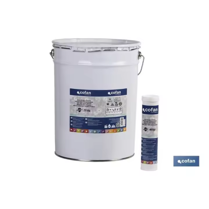 Cartucho grasa blanca atoxica alimentaria 400 grs - 1