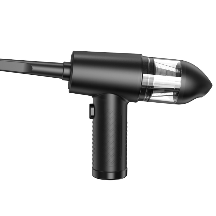 BIT Soplador de Polvo Eléctrico y Aspirador 2 en 1, Aire Comprimido Limpieza pc, 3 Velocidades, Mini Aspiradora de Mano, Luz Led,Bolsa y Accesorios.12000Pa Succión,Recargable y Portatil