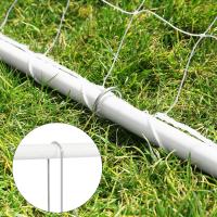 Devessport Portería de Fútbol PVC Blanca 180 x 91 x 120 cm - details 2