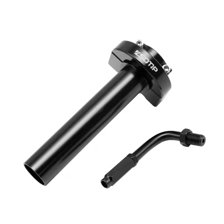 ZSDTRP 22mm Juego De Manillar Universal De Aluminio CNC Con Tornillo De Ajuste Para Motocicleta Móvil Scooter Accesorios De Motocicleta - 1