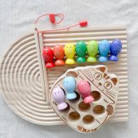 Juego De Pesca Magnético De Madera Para Niños Juguetes Inteligentes Montessori De Desarrollo Motor Fine Y Juego De Rol Tema Animales Y Naturaleza Regalo Para Niños Y Niñas - details 10