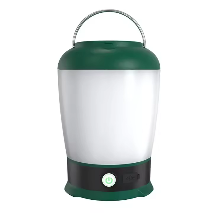 Lámpara De Camping Portátil Recargable 3 Colores Dimmer Luz De Tenda Impermeable Para Pesca Y Emergencias Fuente De Luz LED - 1