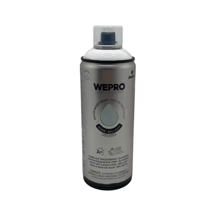 MTN WEPRO BLANCO ESTELAR 400ml - base agua, alta opacidad, muy duradero, bajo olor, gran adherencia, secado rápido, multisuperficie, para interior y exterior - 1