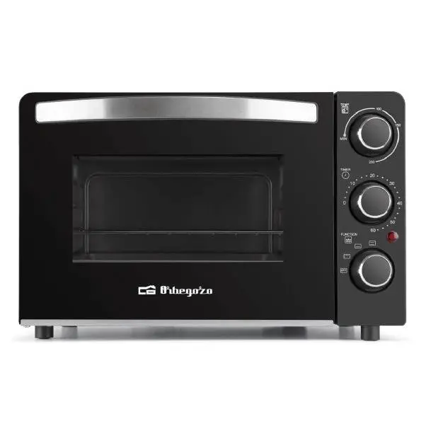 Horno Orbegozo Hcc5015 1300w 15 Litros Temporizador Termostato Indicador Luminoso 4 Resistencias Selector De Temperatura Negro - 1
