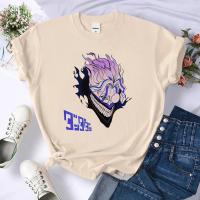 Camiseta Dandadan Okarun Para Mujer Estilo Hip Hop Coreano Y2k Streetwear Colorida Top Tees Casual O-Neck Cuerpo Regular - details 8
