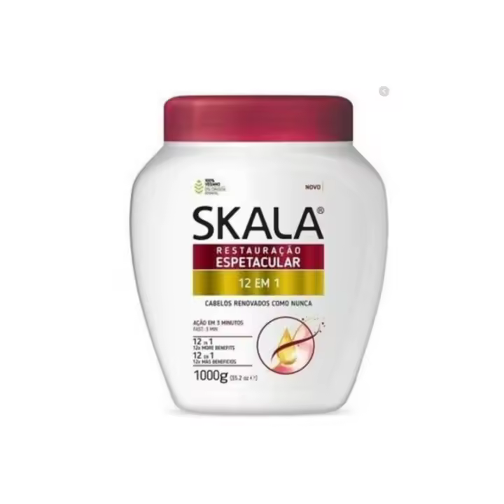Skala 12-in-1 Restorative Mask 1kg – Total Recovery for Damaged Hair - 1