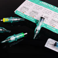 10PCS Agujas De Tatuaje Desinfectadas Y Desechables RL RS RM M1 Para Maquillaje De Labios Y Cejas Permanente Cartridge De Liner Redondo - details 10