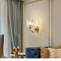 Lámpara De Pared Minimalista Metálica Con Cristal Iluminación Nordic Para Interior Energía-Económica Para Dormitorio Y Sala De Estar LED Incluido - details 4