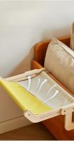 Hammock Para Gatos Universal Desmontable Fácil De Limpiar Adecuado Para Pequeños Gatos/Cachorros Cama Con Almohadilla Para Balcones Y Ventanas De Madera - details 7
