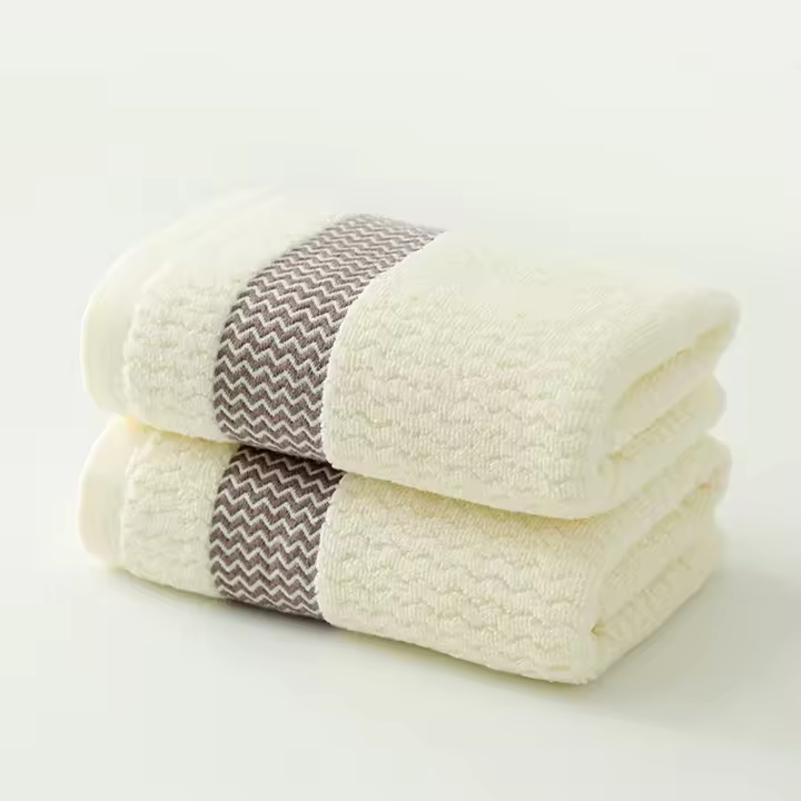 Toalla De Algodón Pura Gruesa Absorbente Rápida Y Suave Toalla Facial Tamaño Grande Toalla De Baño De Algodón 100% - 1