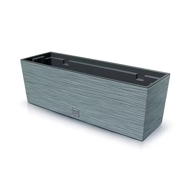 Prosperplast Macetero Blanco con Depósito FURU 58x18x19,5cm - 12L - 1