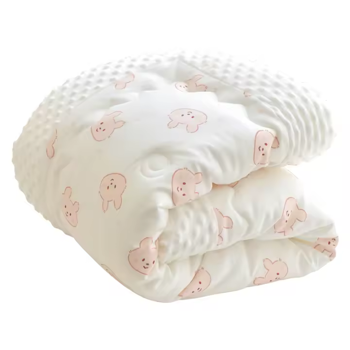 Manta De Cuna Acolchada 100x120cm Para Bebé Suave Y Transpirable Cubierta De Sueño Para Newborn Infant Swaddle Wrap 4 Estaciones Unisex - 1