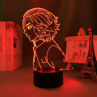 Figura De Anime Tokyo Revengers Lámpara 3D De Acrílico Iluminada Para Decoración De Habitación De Niños Regalo De Cumpleaños Luz Nocturna Con Control Remoto - details 14