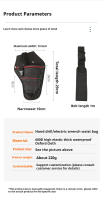 Bolsa De Herramientas Multifuncional Portátil Impermeable Para Destornillador Y Llave De Cinturón Profesional De Tela Oxford - details 4