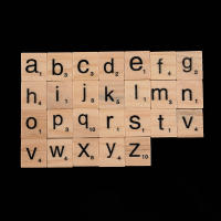100Pcs Letras Y Números De Madera Para Manualidades DIY Juego Para Niños Decoración De Navidad Boda Fiesta Regalo Para Casa - details 4