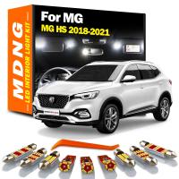 Kit De Luz LED Para Interior De Coche MDNG 9Pcs Luz De Lectura Mapa Y Maletero Compatible Con MG HS 2018-2021 Luz Blanco Azul ICE Canbus Sin Errores Accesorios De Coche - details 0