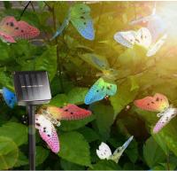 Guirnalda de Luces Solares de Mariposa 20 Luces LED Impermeables para Jardín 5m - details 4