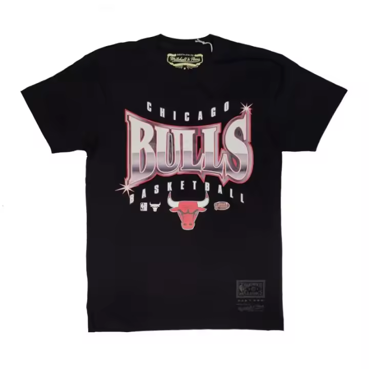 Camiseta Chicago Bulls NBA Glow Up Mitchell and Ness - 1