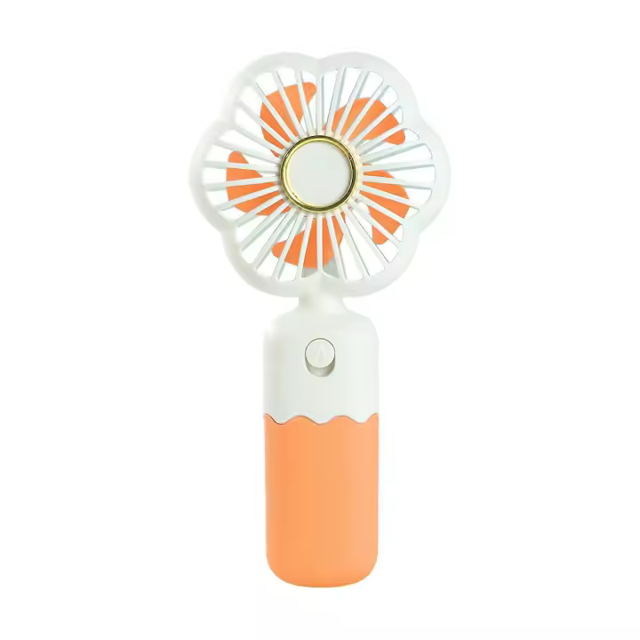 Durabilidad ventilador de refrigeración del aire ventilador de mano mini ventilador adecuado para mujeres y hombre verano regalo ventilador pequeños electrodomésticos rosa - 1