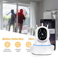Cámara IP WiFi 1080P Yoosee Con Audio Bidireccional Y Visión Nocturna Infrarroja De 15M Cámara De Seguridad Doméstica Con Puerto LAN Color Blanco - details 1