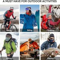 MEJORADA MH-030 Braga de Cuello y Máscara Facial de Forro Polar para Invierno - A Prueba de Viento, Bandana Térmica para Deportes al Aire Libre y Ciclismo - details 11