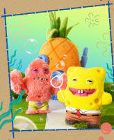 Muñeco De Peluche Original Fuggler 22cm Monstruo Feo Spongebob Squarepants Muñeco De Dientes Lindo Relleno De Algodón PP Juguetes Para Regalo Unisex - details 8