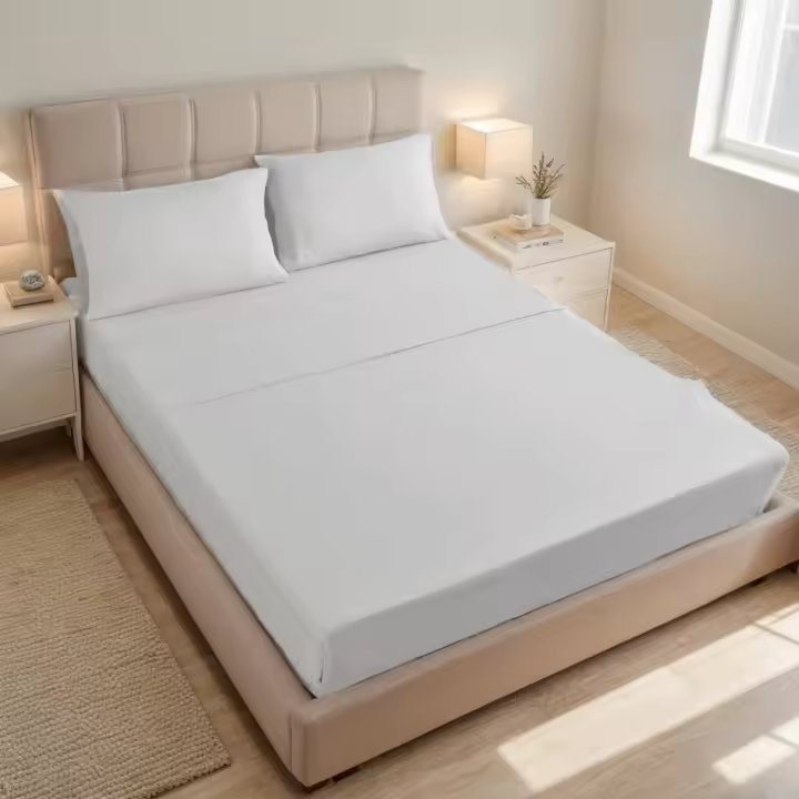 DEKORA SOUL Juego de Sábanas Cama 90/135/150/180cm de 3/4 Piezas, Microfibra Extra Suave, Sábanas Bajera Ajustable, Encimera, Funda de Almohada - 1