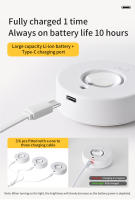 Luces LED De Encimera Tricolor Sin Cable Con Control Remoto Recargable Para Cocina Armario Decoración Del Hogar Luz Nocturna Redonda - details 3