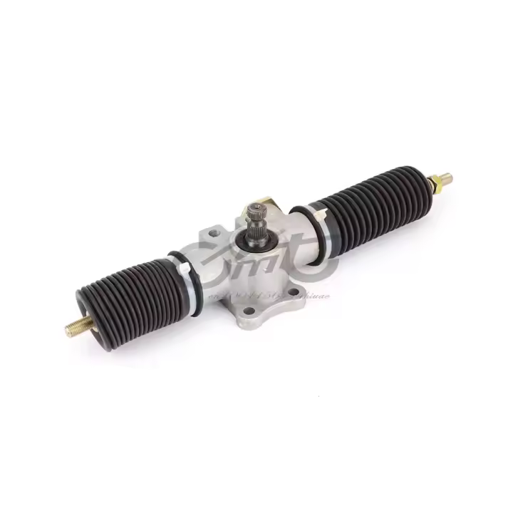 Juego De Dirección Asistida 360mm 30T Eje De Carrocería De Rosca Y Pinión Para DIY Go Kart Buggy Karting ATV UTV Moto Piezas Metálicas Duraderas Color Negro Plateado - 1