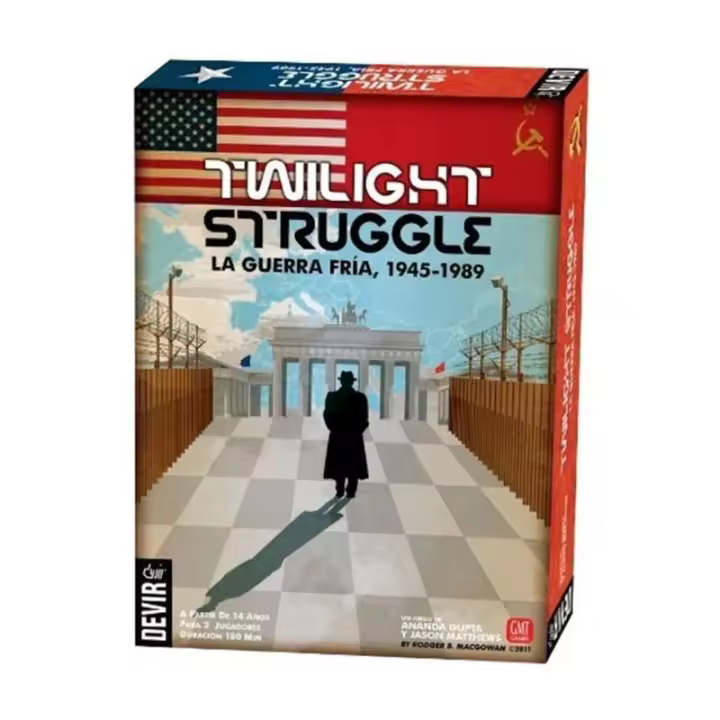 Juego de mesa devir twilight struggle: la guerra fría pegi 14 - 1