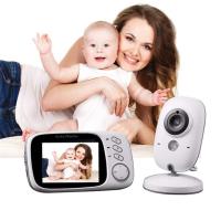 Monitor de vídeo para niños con largo acceso para interiores, monitor de vídeo inalámbrico digital de 2,4 GHz, Llamadas de Audio bidireccional, sensor de temperatura, Modo de suspensión - details 0