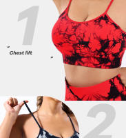 Chaleco De Yoga Para Mujer Sin Almohadillas De Sujetador Transpirable Y Sin Costuras Con Suspensión Vestido De Deporte Para Gimnasio Y Correr - details 6